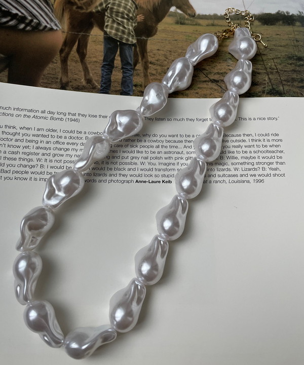 Pearl necklace｜【公式】ROGER AND RAW通販サイト