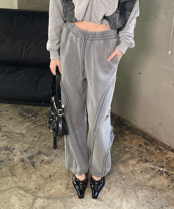 Damage sweat pants｜【公式】ROGER AND RAW通販サイト
