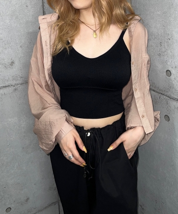 SHEER SHORT SHIRT