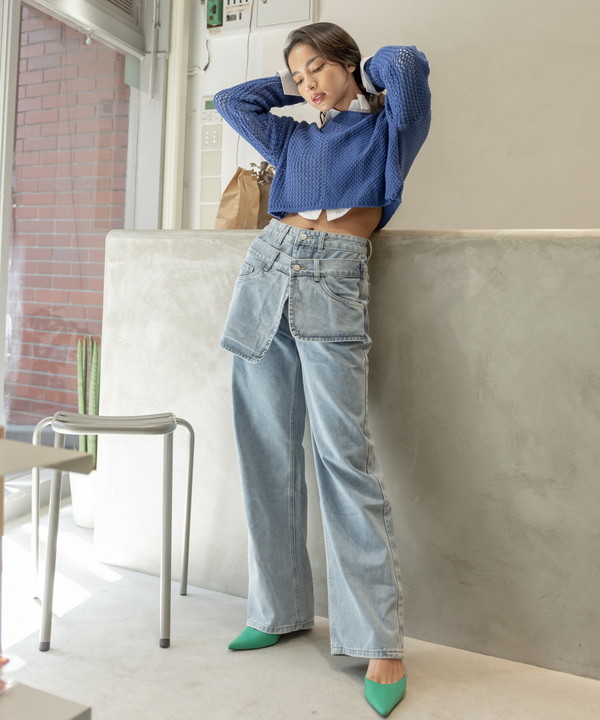 Out pocket denim pants｜【公式】ROGER AND RAW通販サイト