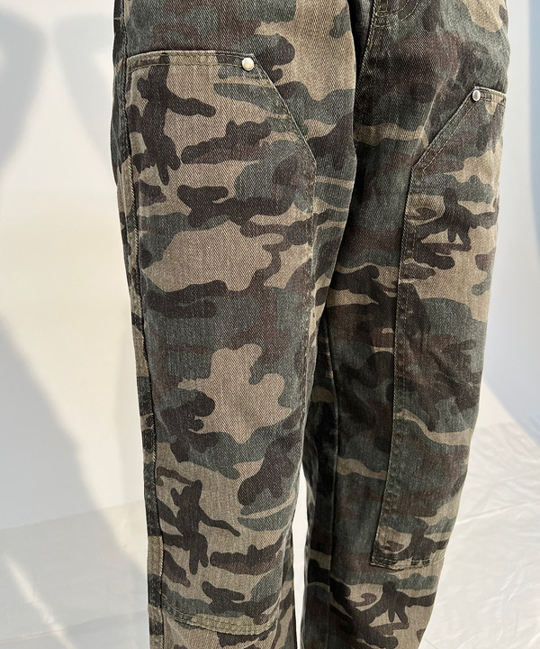 Camo straight work pants｜【公式】ROGER AND RAW通販サイト