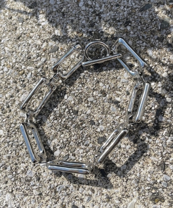 Square chain bracelet