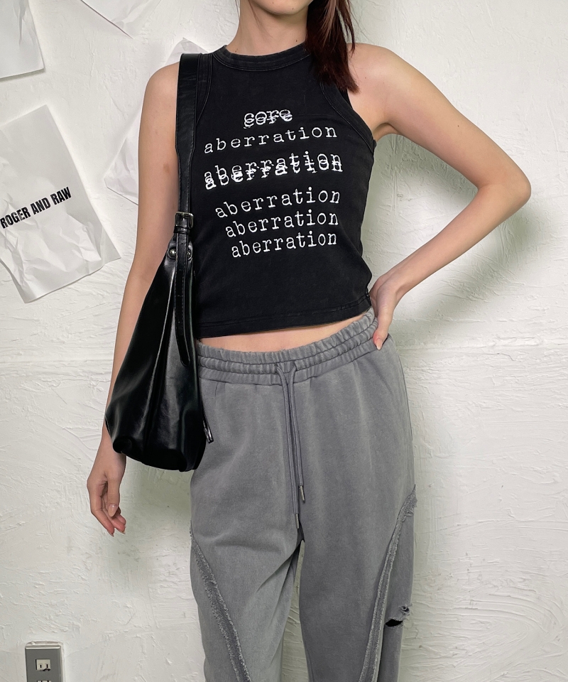 Front logo print tanktop