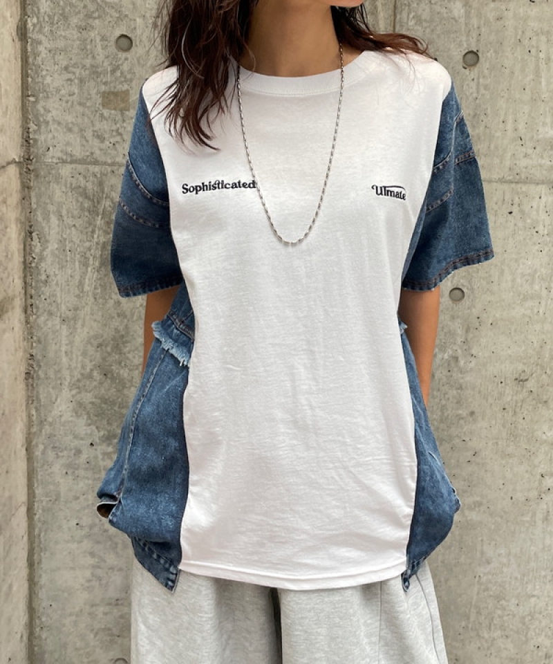 Denim docking big T