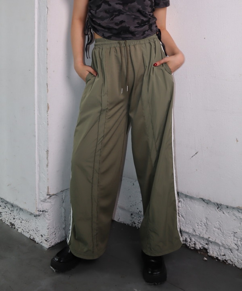 Jersey docking nylon pants