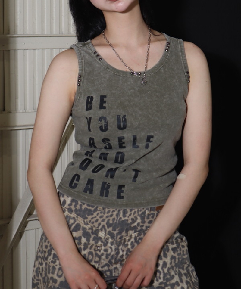 Studs logo tanktop