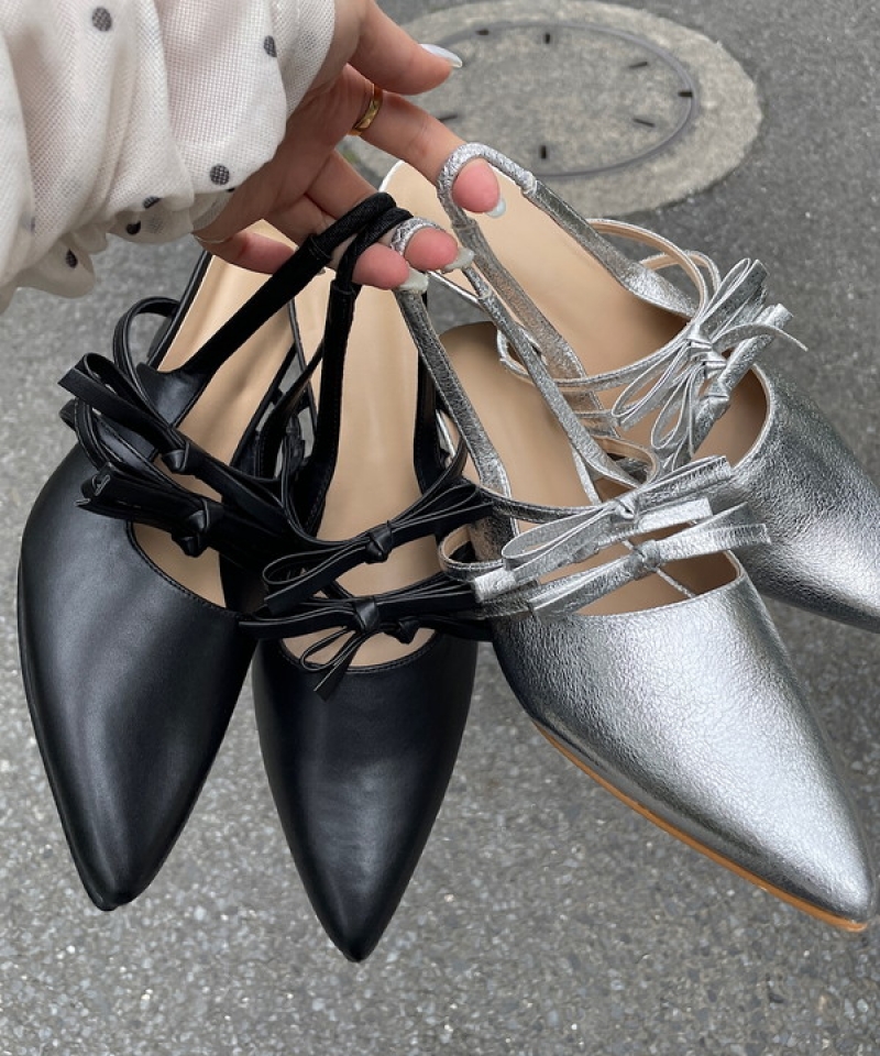 Ribbon Strap Sandals