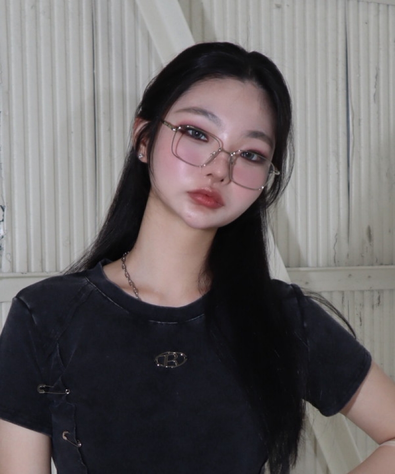 Square edge glasses