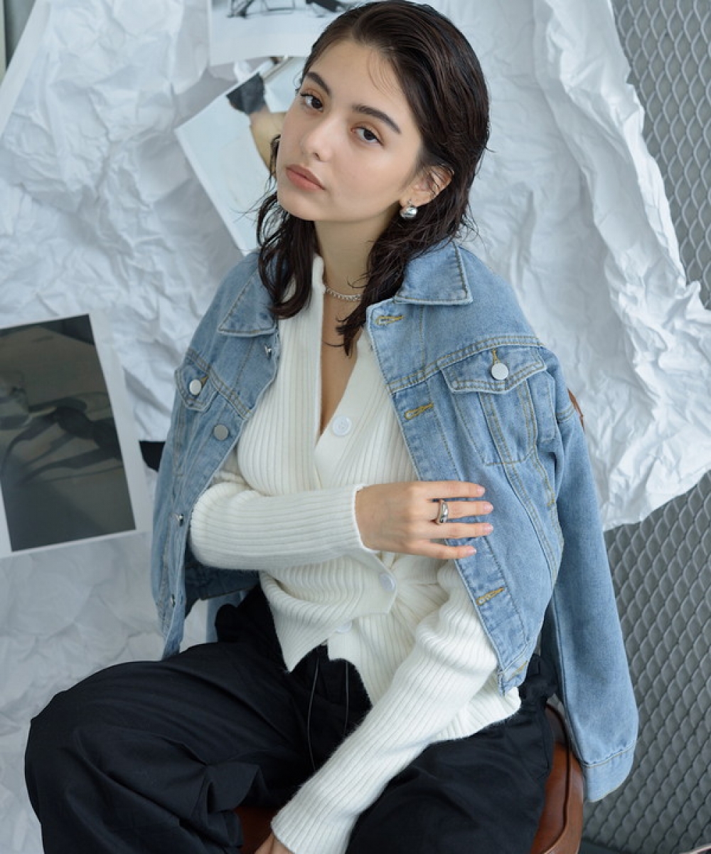 Denim Short Jacket