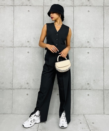 Vest ＆ PleatsPants SET