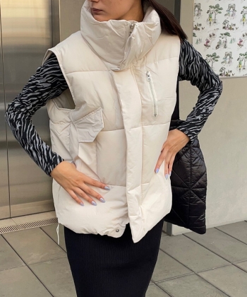 Over down vest