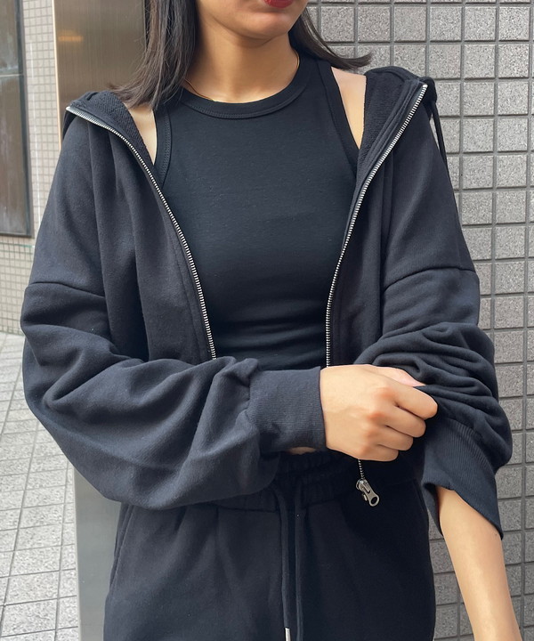 Back enbroidery zip foodie｜【公式】ROGER AND RAW通販サイト