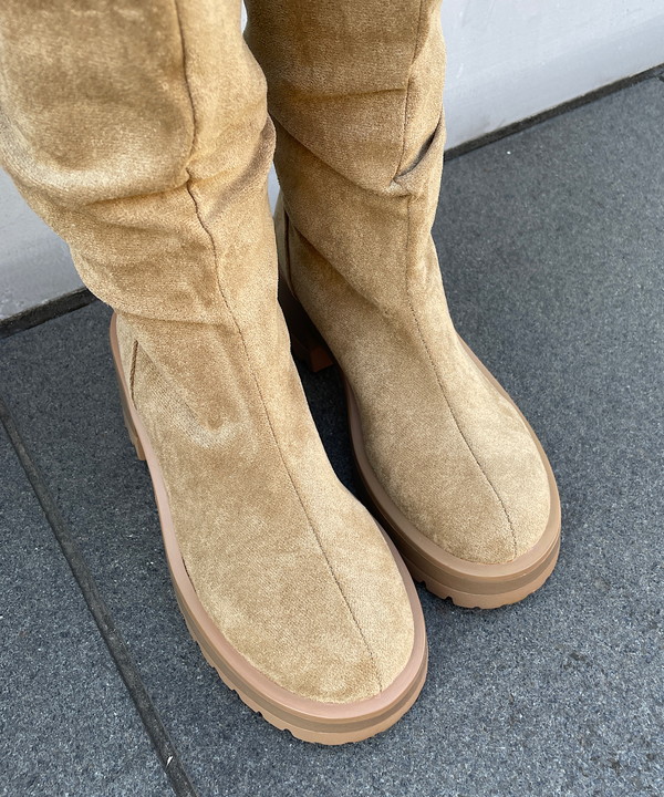 Suede long boots｜【公式】ROGER AND RAW通販サイト