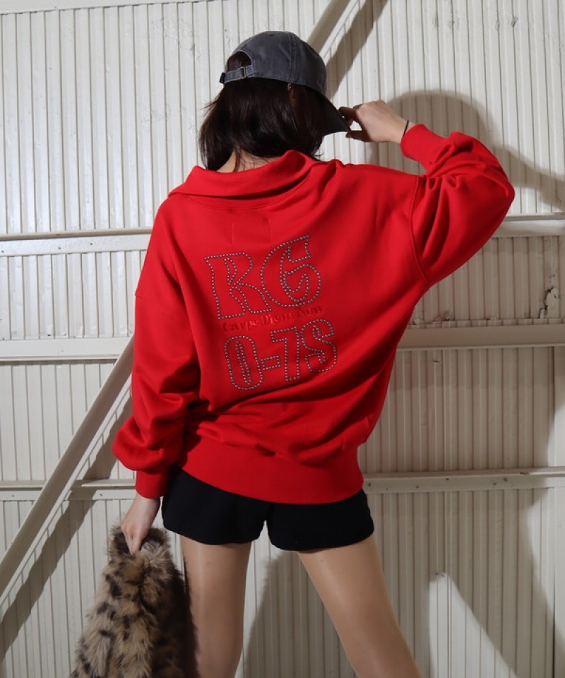 Back studs skipper pullover