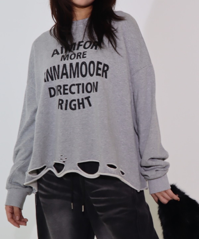 Damage logo pullover